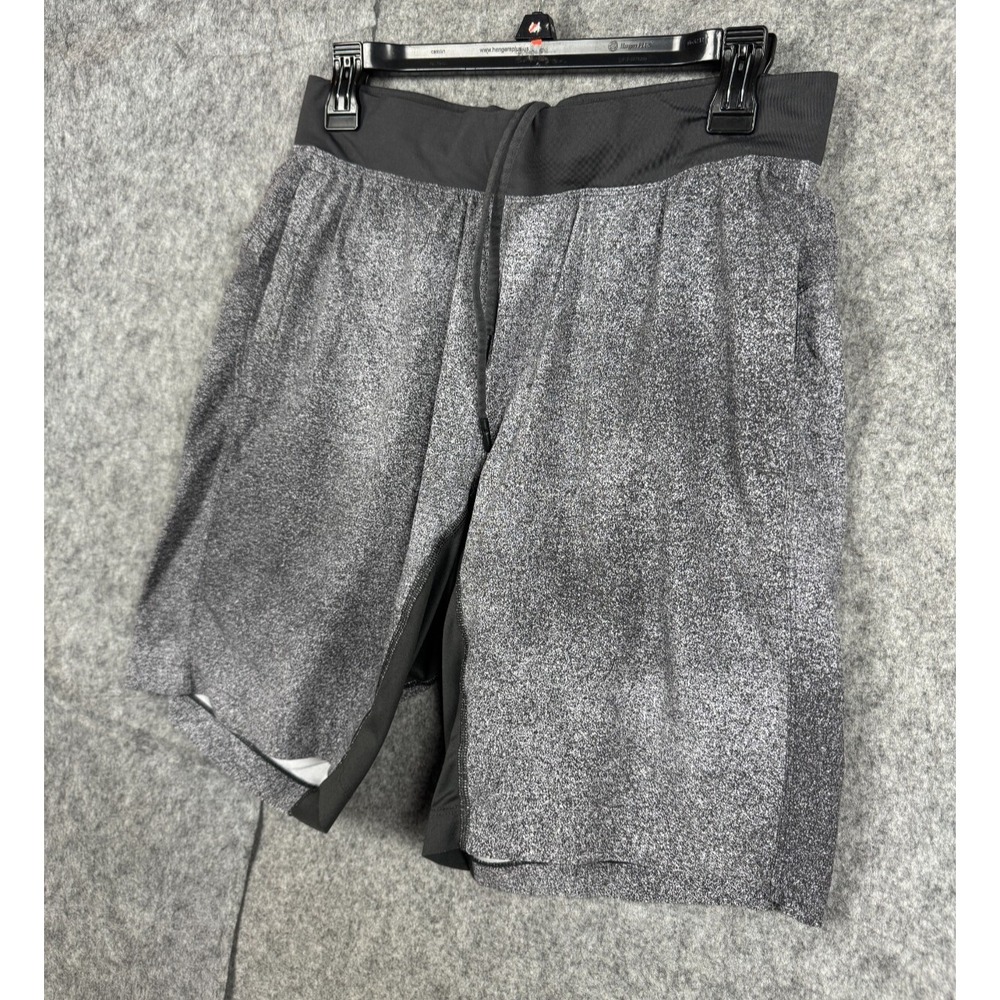 Lululemon T.H.E. Short Men's Medium Gray Asphalt Liner 9" Inseam  Luxtreme